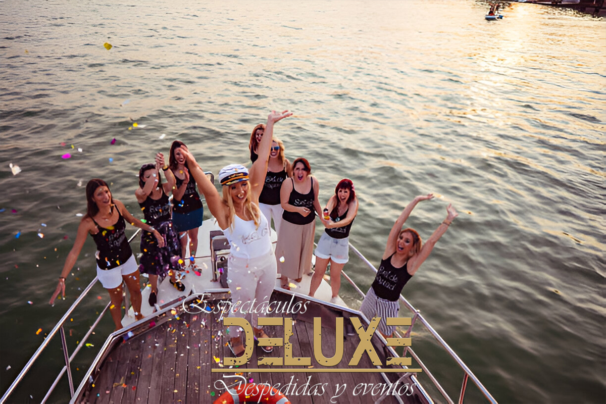 Fiesta de despedidas de soltera en barco Sevilla