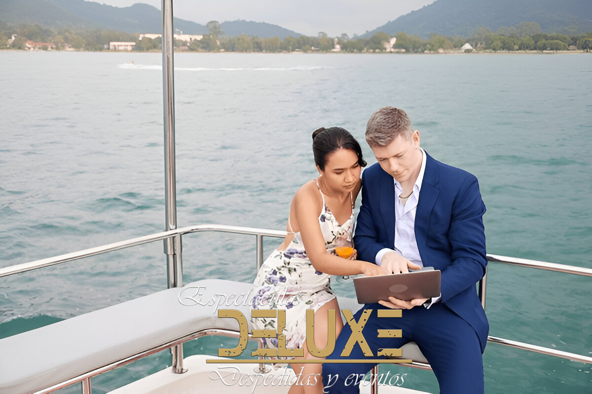 Presentación de producto en barco Sevilla